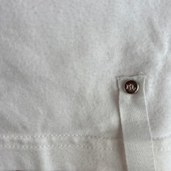 Ralph Lauren Striped Tee XL Black White Academia Prep Capsule Nautical - Picture 3 of 5